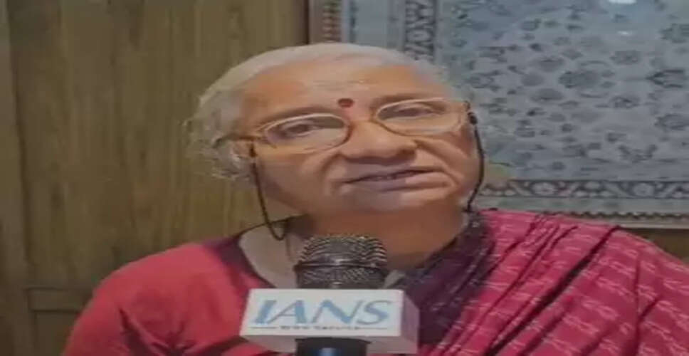 पर्यावरण कार्यकर्ता सोनम वांगचुक की गिरफ्तारी गैरकानूनी : मेधा पाटकर