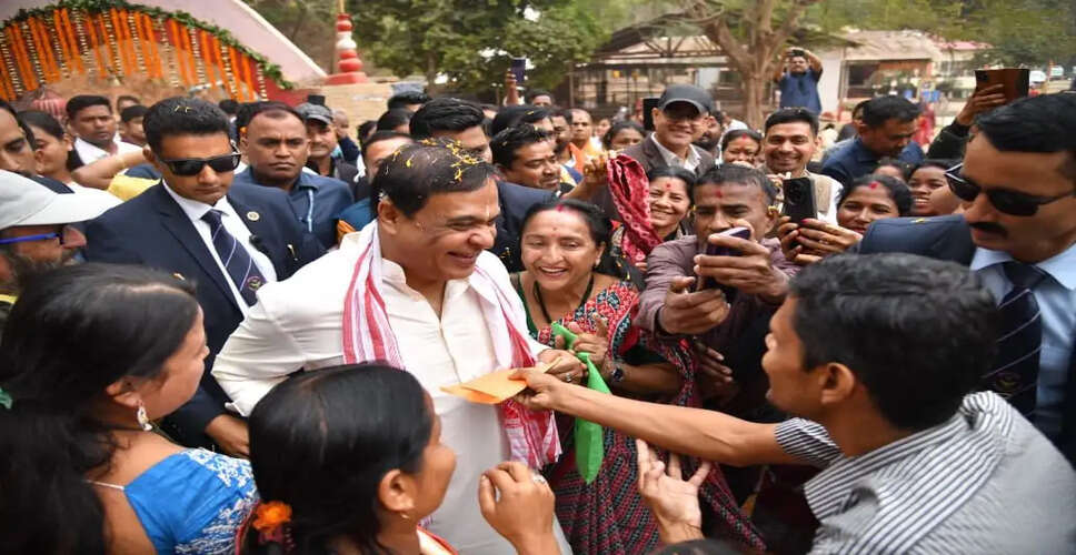 बीजेपी ने असम विधानसभा चुनावों के लिए 'जन आशीर्वाद यात्रा' की शुरुआत की