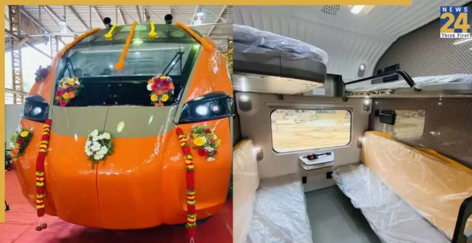 भारत की पहली वंदे भारत स्लीपर एक्सप्रेस ट्रेन का आगाज़