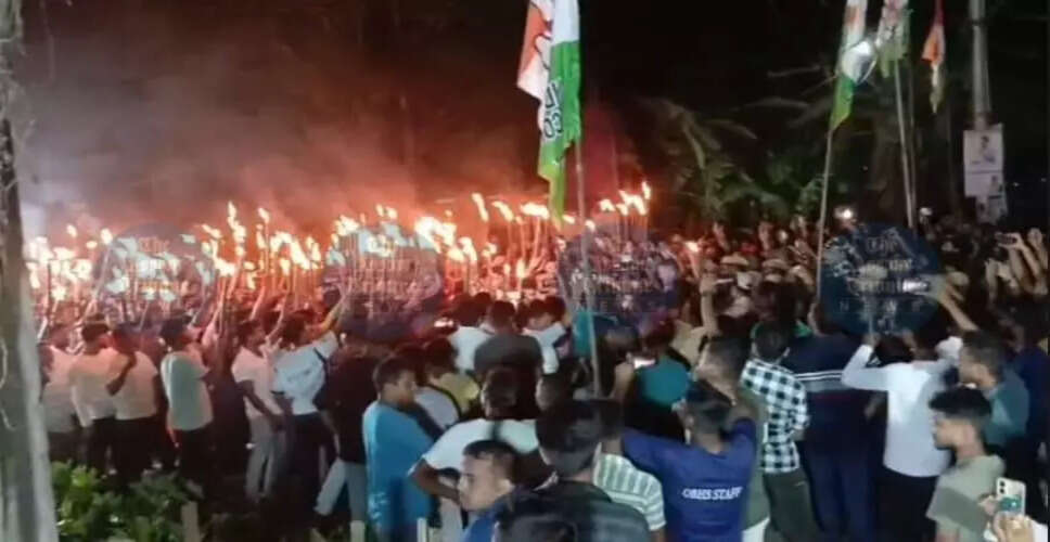 नलबाड़ी में युवा कांग्रेस का विशाल मशाल जुलूस, ज़ुबीन गर्ग के लिए न्याय की मांग