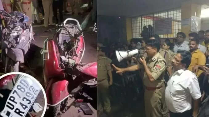 मिश्री बाजार में तेज धमाके से मची अफरा-तफरी, आठ घायल