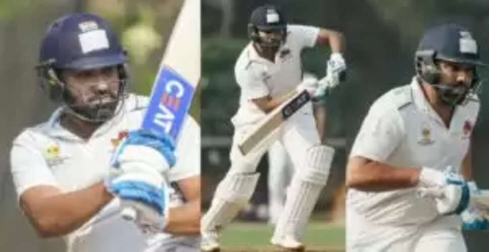 रोहित शर्मा का धमाकेदार प्रदर्शन: रणजी में 309 रन की पारी