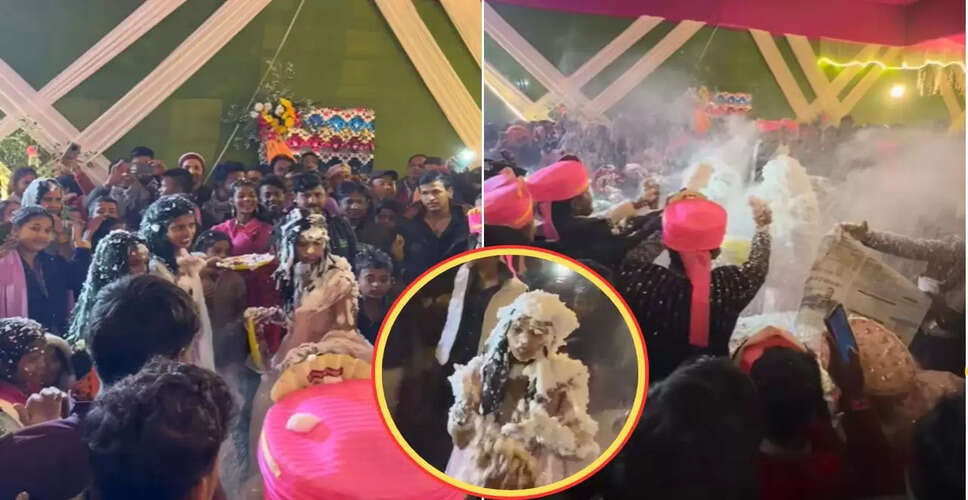 शादी में हुआ मजेदार पल: लड़की बनी 'भूत', वायरल वीडियो ने मचाई धूम