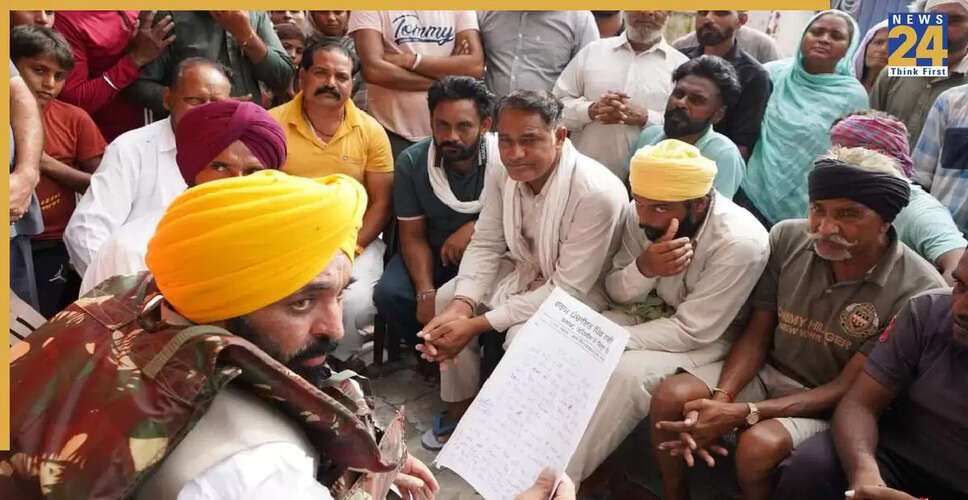 पंजाब के मुख्यमंत्री ने बाढ़ प्रभावित क्षेत्रों का दौरा किया, राहत राशि में वृद्धि की मांग की