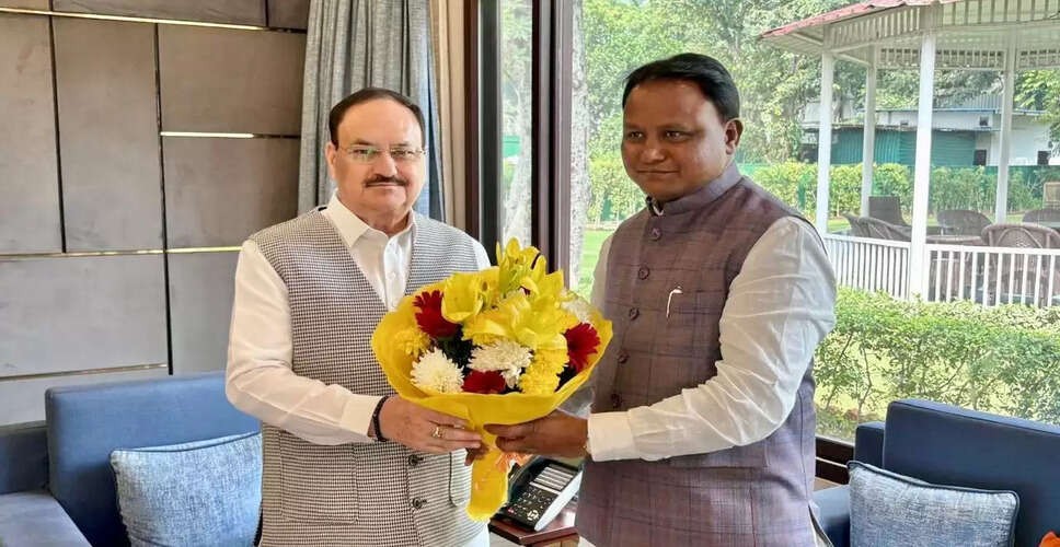 ओडिशा में कैबिनेट विस्तार की संभावना, सीएम माझी की जेपी नड्डा से मुलाकात