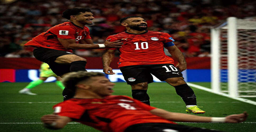 मोहम्मद सलाह के गोल से मिस्र ने जीती पहली FIFA विश्व कप मैच