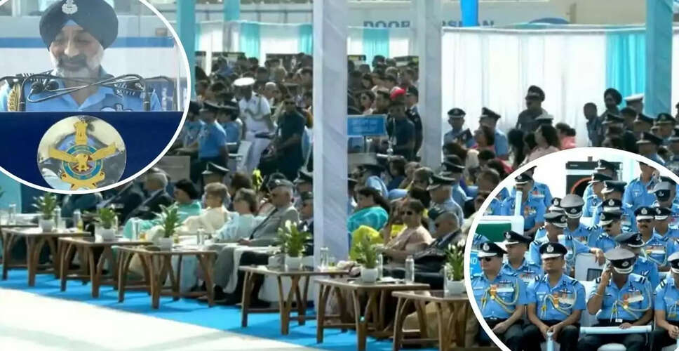 भारतीय वायुसेना का 93वां स्थापना दिवस: एयर चीफ मार्शल एपी सिंह का गर्वित संदेश