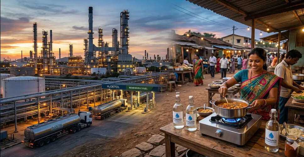 भारत में इथेनॉल का उपयोग: रसोई के लिए स्वच्छ विकल्प
