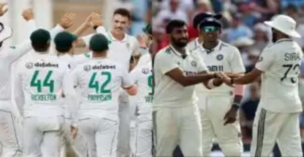 दक्षिण अफ्रीका टेस्ट सीरीज के लिए टीम इंडिया में बदलाव
