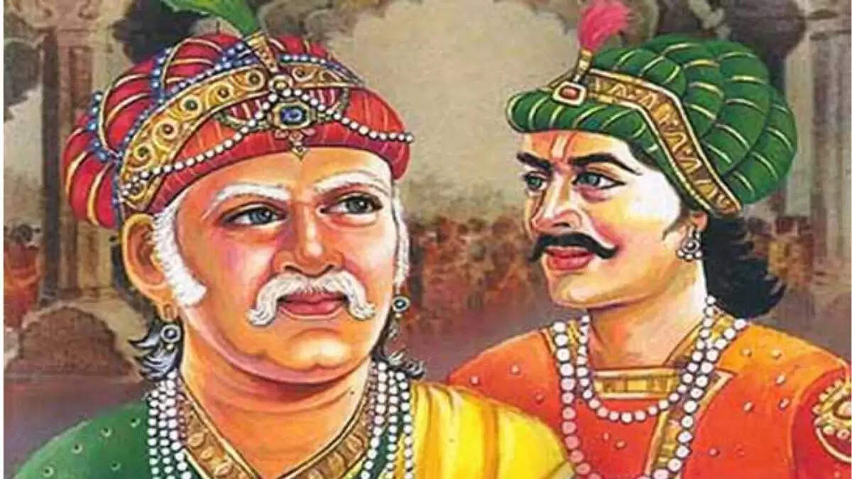 अकबर और बीरबल की मजेदार कहानी: हथेली पर बाल क्यों नहीं होते?