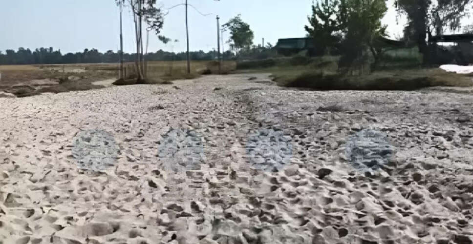 लखीमपुर में बाढ़ से प्रभावित कृषि भूमि की स्थिति