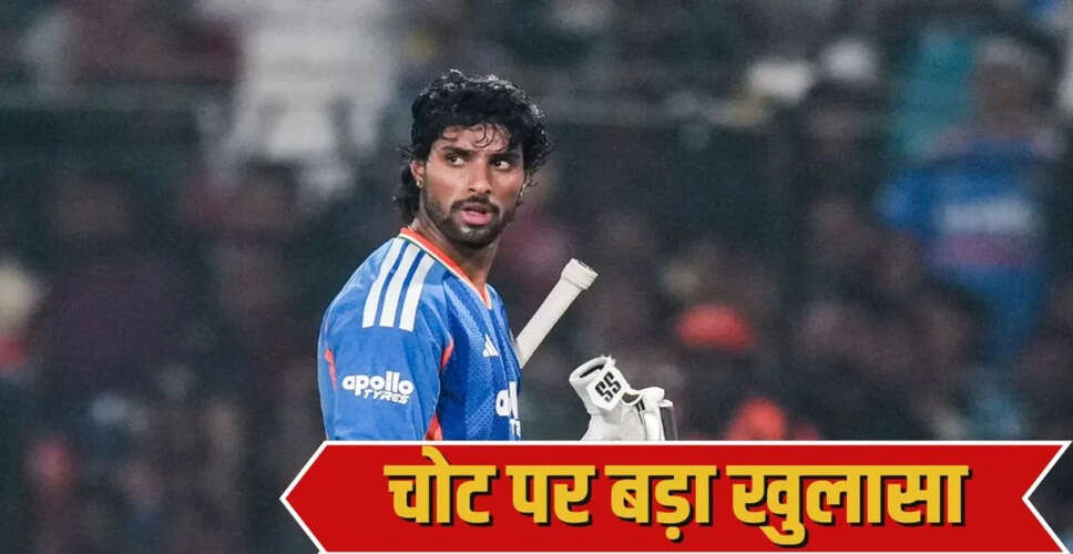 तिलक वर्मा की चोट के बाद वापसी की उम्मीदें: बीसीसीआई ने दी जानकारी