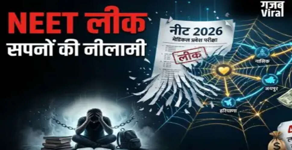 नीट 2026 पेपर लीक: एक डिजिटल सिंडिकेट की कहानी
