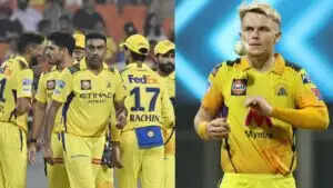 सैम करन ने CSK की प्लेइंग 11 में जगह न मिलने पर समोसा बेचने का वीडियो किया वायरल