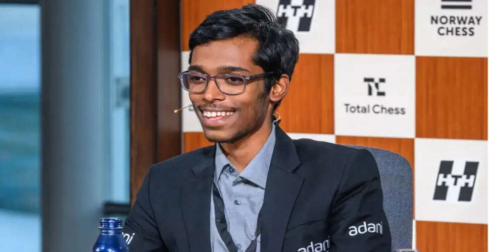 R Praggnanandhaa ने नॉर्वे चेस 2026 में रचा इतिहास