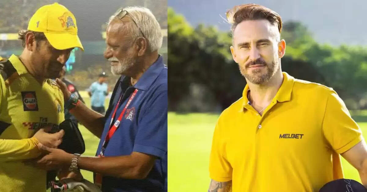 फाफ डु प्लेसिस को CSK की कप्तानी सौंपी गई