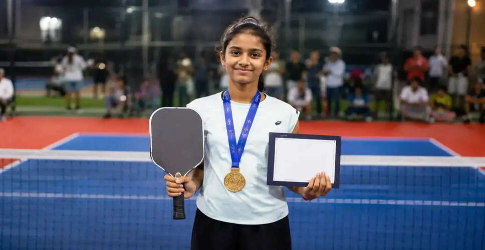 आश्रिता सेल्वनारायणन ने जीती U14 लड़कियों की सिंगल्स खिताब