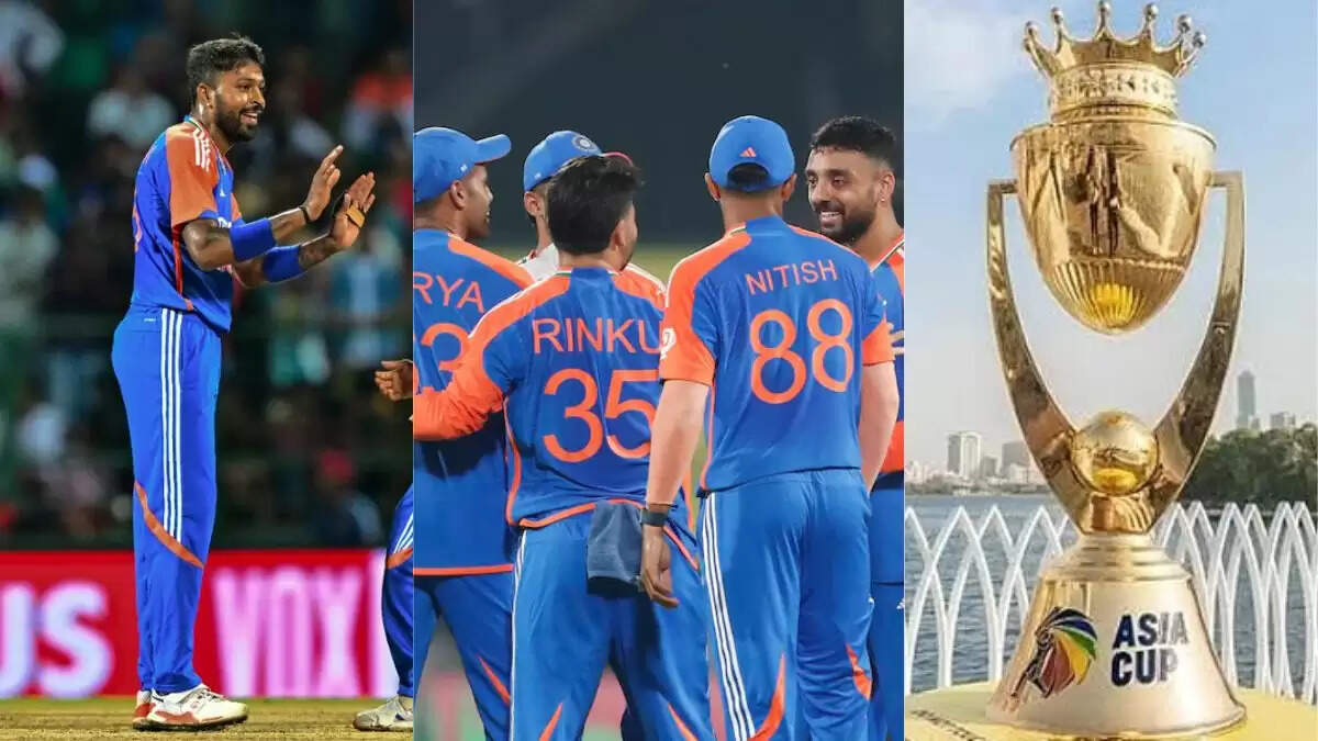 एशिया कप 2025 के लिए टीम इंडिया का चयन: हार्दिक पंड्या कप्तान
