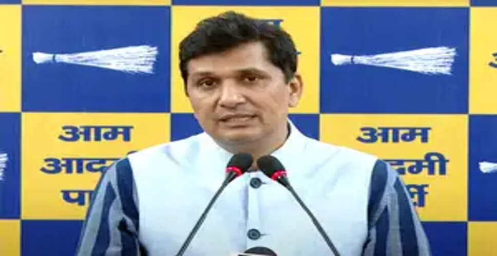 भाजपा हमेशा से पूर्वांचल विरोधी रही है: सौरभ भारद्वाज