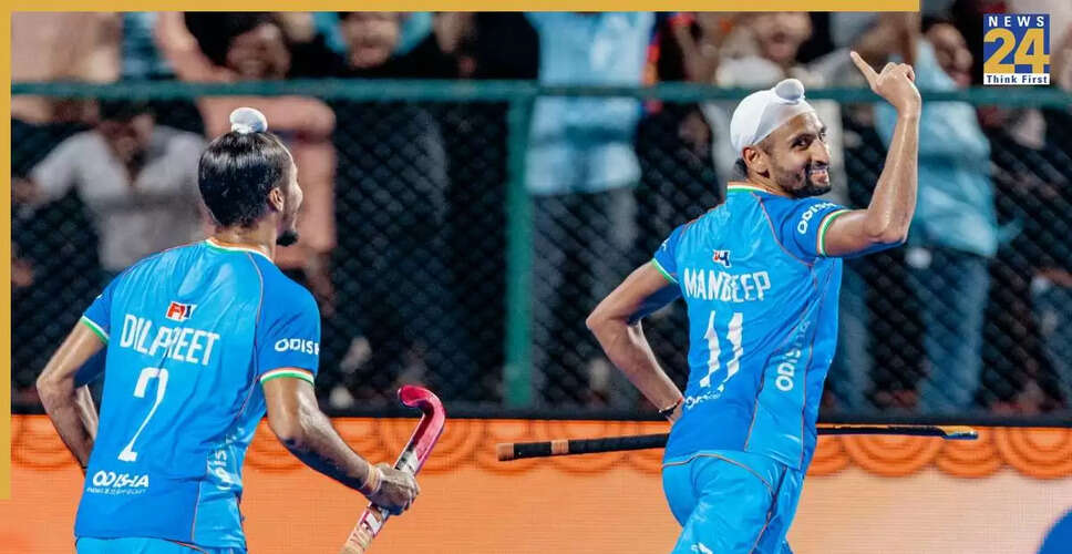 भारत और कोरिया के बीच एशिया कप में 2-2 का ड्रॉ