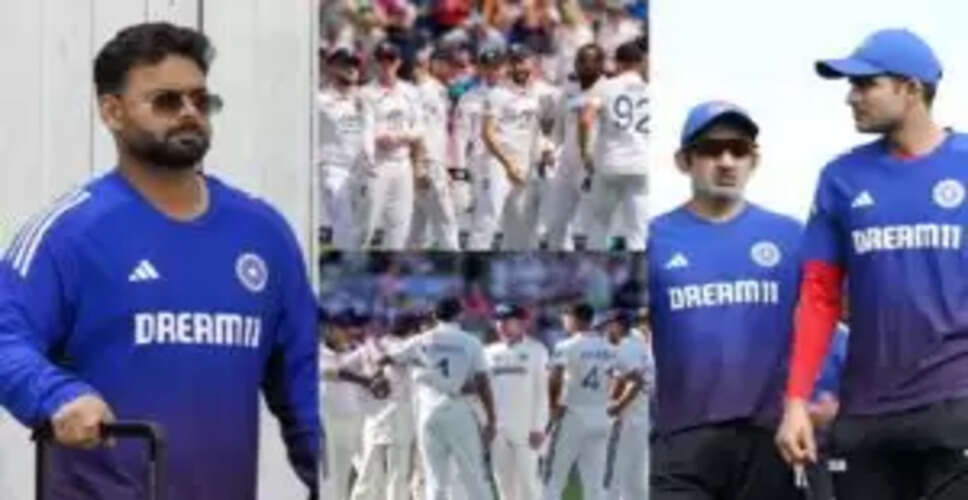 ऋषभ पंत की मैनचेस्टर टेस्ट में भागीदारी पर शर्तें