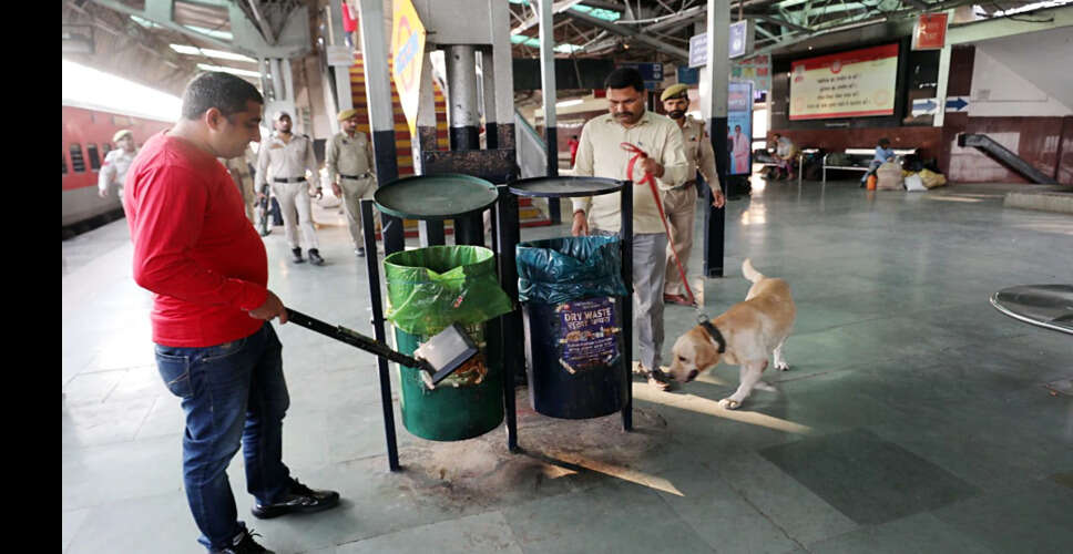 जम्मू रेलवे स्टेशन पर बम की सूचना फर्जी निकली, पुलिस ने दी जानकारी