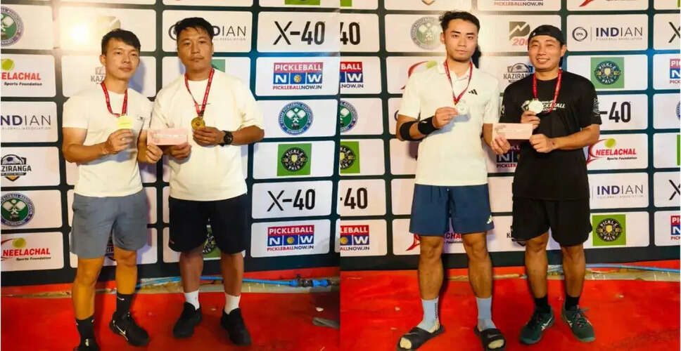 गुवाहाटी ओपन PWR 200: पुरुषों और मिश्रित युगल में शानदार प्रदर्शन