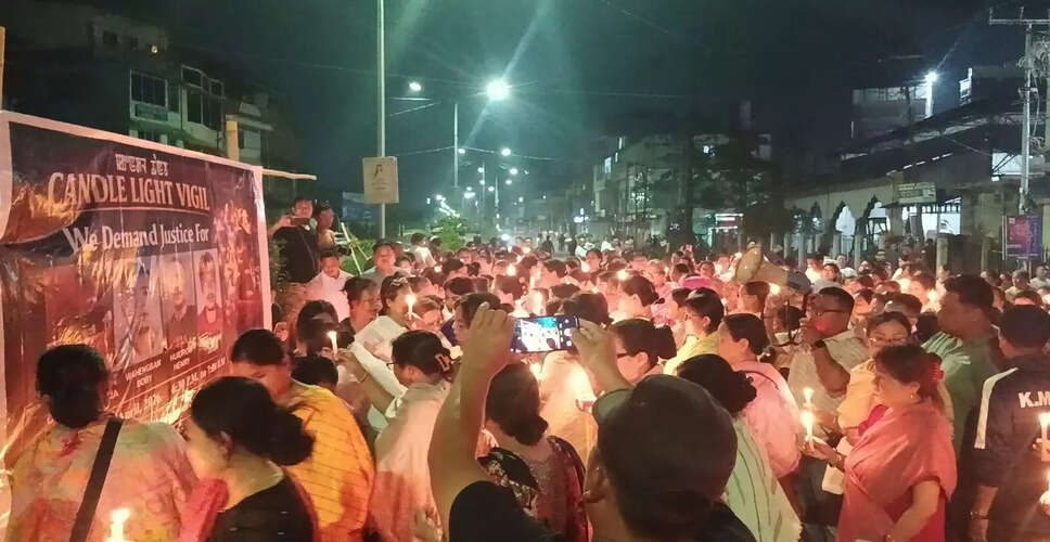 मणिपुर में रात के समय विरोध प्रदर्शन जारी, सुरक्षा बलों के साथ टकराव