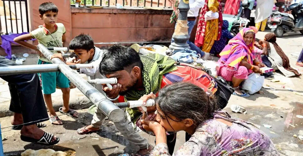 उत्तर भारत में गर्मी का कहर: दिल्ली और आसपास के क्षेत्रों में लू की स्थिति