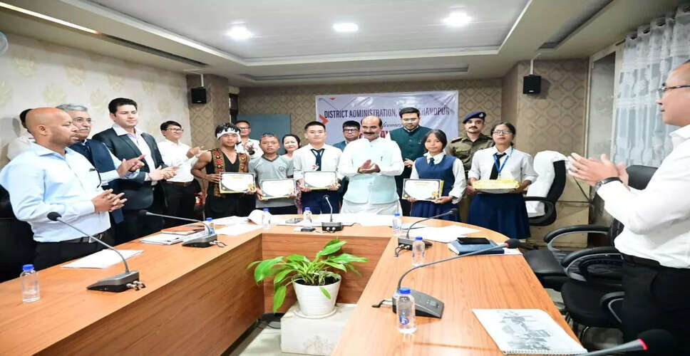 केंद्रीय मंत्री अजय ताम्टा ने चुराचंदपुर में विकास कार्यों की समीक्षा की