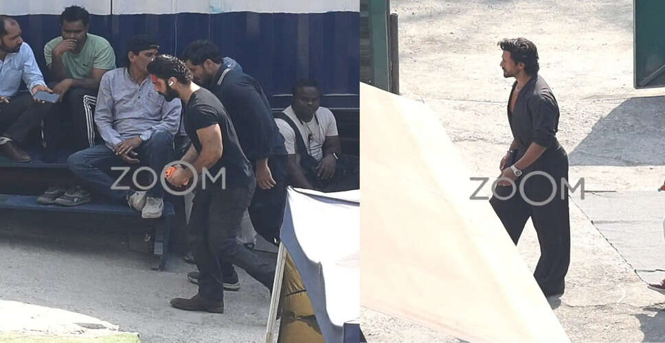 करण जौहर की नई फिल्म 'लग जा गले' की शूटिंग में नजर आए टाइगर श्रॉफ और लक्ष्य लालवानी