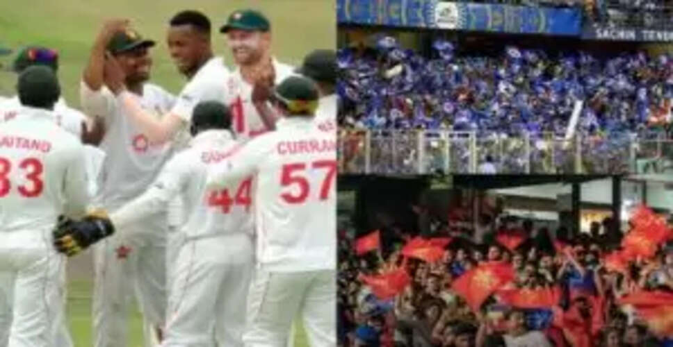 जिम्बाब्वे टेस्ट सीरीज के लिए भारतीय टीम का ऐलान, IPL के सितारों को मिला मौका