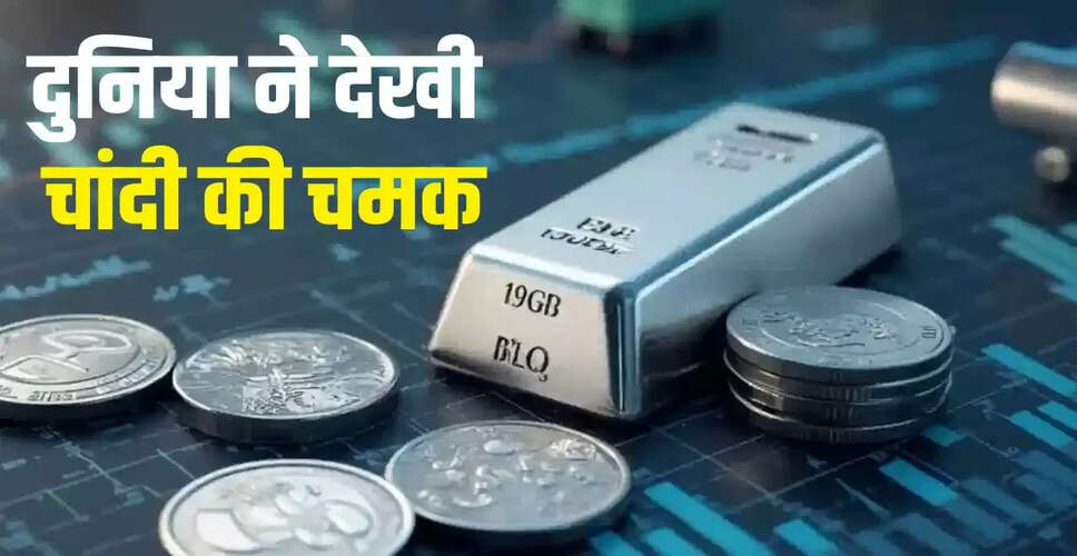 चांदी की कीमतों में अभूतपूर्व वृद्धि: बिटकॉइन और सोने को पीछे छोड़ा