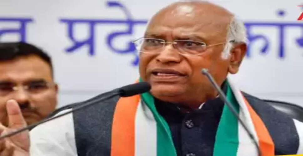 कांग्रेस अध्यक्ष मल्लिकार्जुन खड़गे का बीजेपी पर तीखा हमला