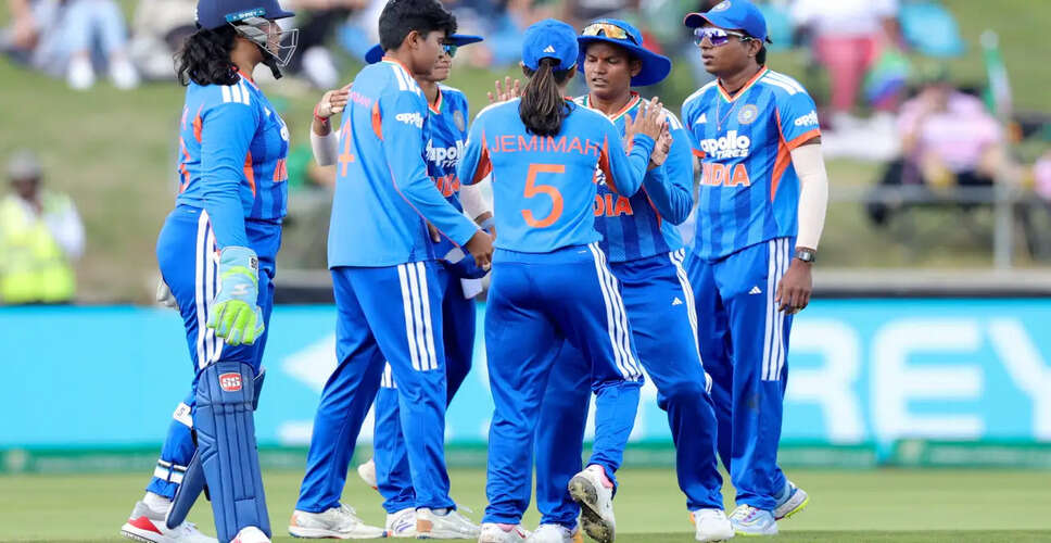 भारत ने 2026 महिला T20 विश्व कप के लिए टीम की घोषणा की