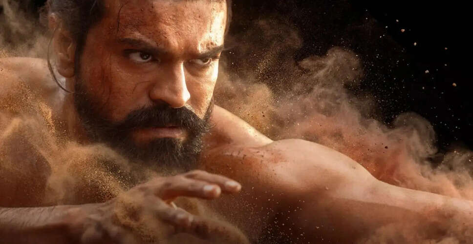 राम चरण की फिल्म 'पेड्डी' की जापान में रिलीज टली