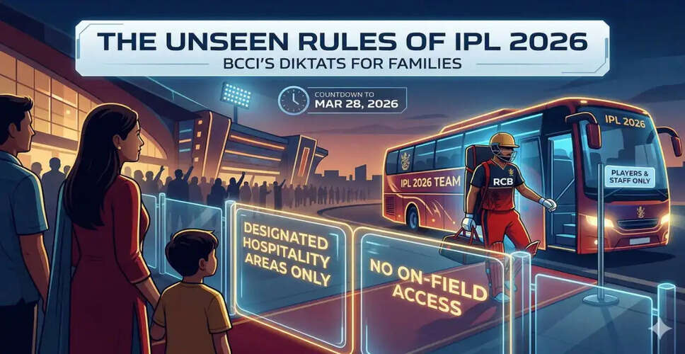 IPL 2026 की शुरुआत से पहले BCCI ने खिलाड़ियों के लिए नए दिशा-निर्देश जारी किए