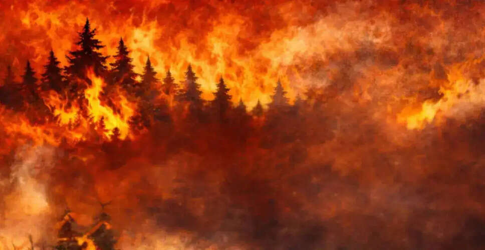 नेब्रास्का में जंगल की आग से तबाही, गवर्नर ने आपातकालीन घोषणाएं कीं