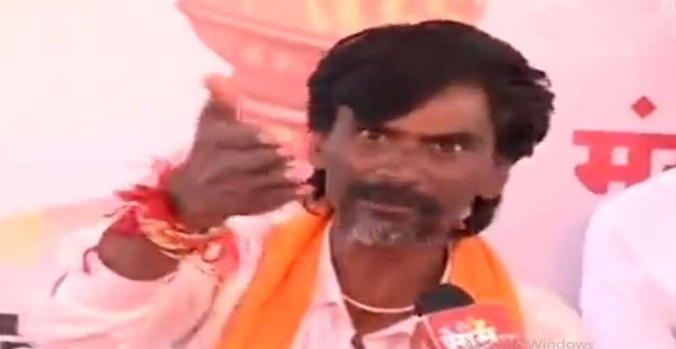 जरांगे-पाटिल ने फिर से 'मराठा' ताकत दिखाई, राज्य का नौ दिवसीय दौरा शुरू किया