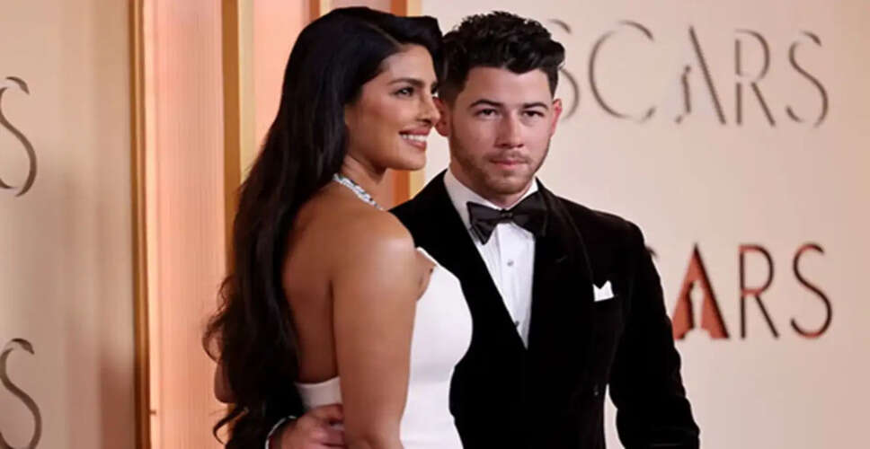 प्रियंका चोपड़ा और निक जोनस की ऑस्कर यात्रा में रोमांचक पल