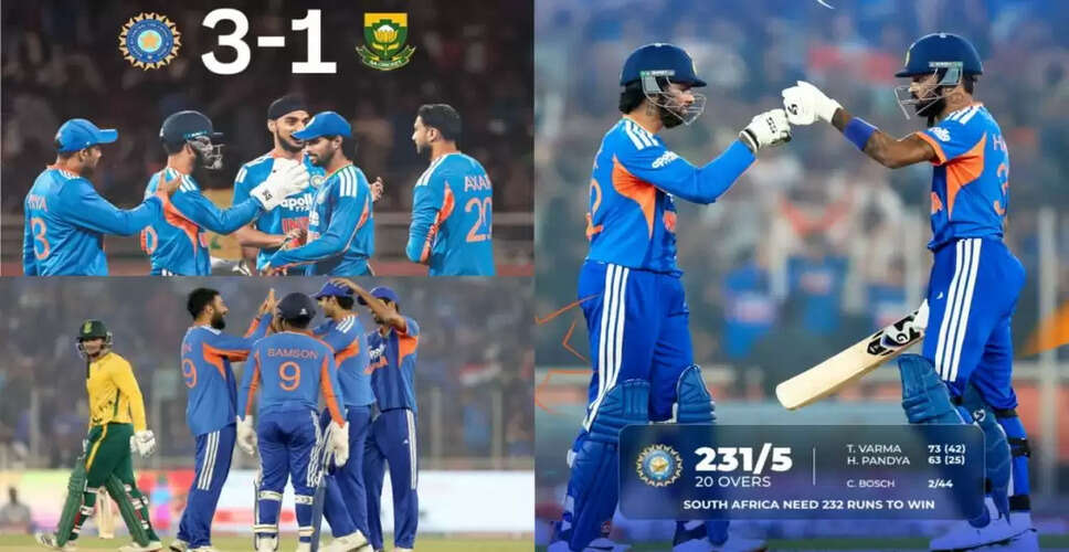 भारत ने साउथ अफ्रीका को हराकर टी20 सीरीज जीती: रिकॉर्ड्स की भरमार