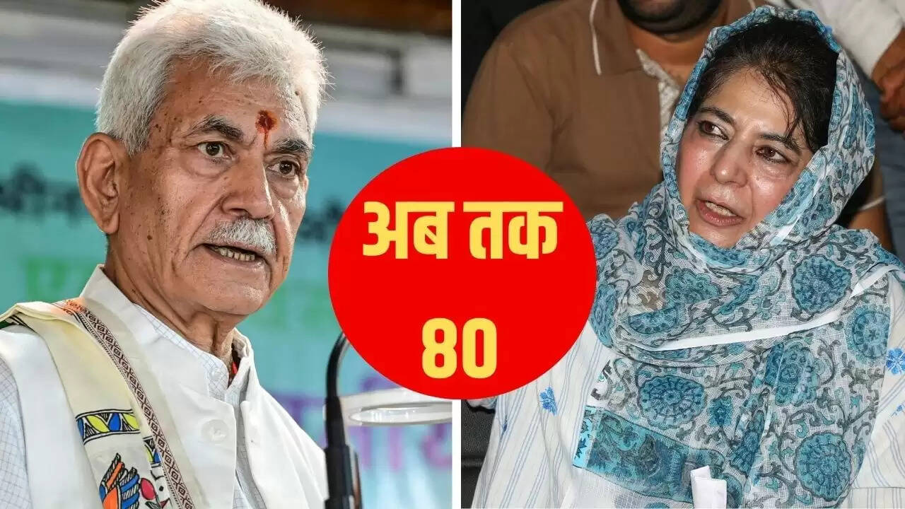 जम्मू-कश्मीर में दो शिक्षकों की बर्खास्तगी, महबूबा मुफ्ती ने उठाए सवाल