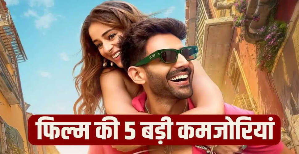 कार्तिक और अनन्या की फिल्म 'तू मेरी मैं तेरा' में छिपी खामियां