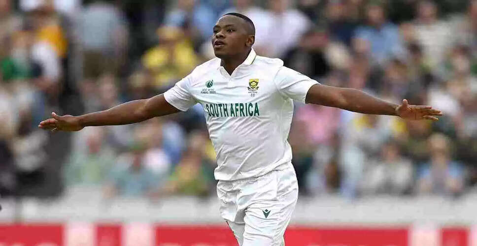 Kagiso Rabada's Stellar Performance Shines in WTC Finals Against Australia
