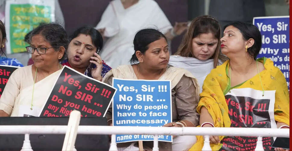 पश्चिम बंगाल में राष्ट्रपति से मौत की गुहार लगाने वाले मतदाता