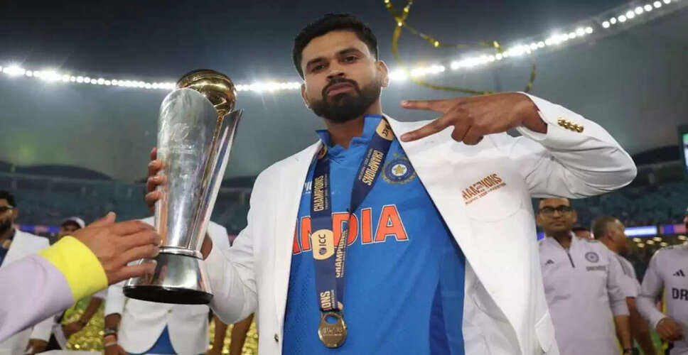 Shreyas Iyer: A Strong Candidate for India's White-Ball Captaincy