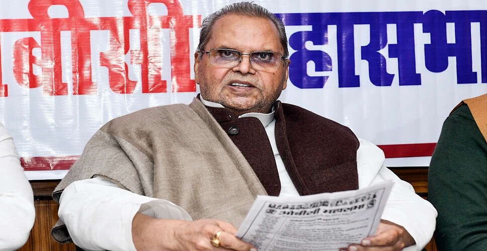 पूर्व जम्मू-कश्मीर राज्यपाल सत्यपाल मलिक का निधन, राजनीतिक करियर की झलक