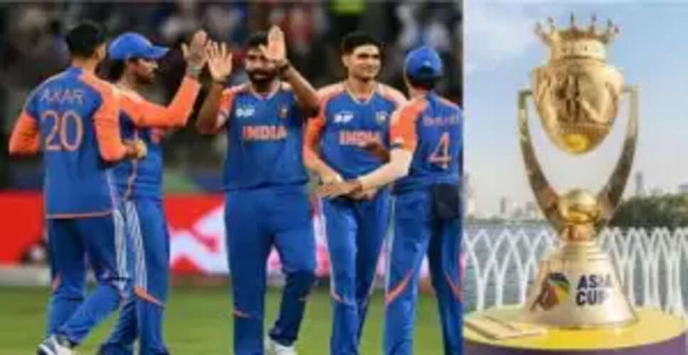 एशिया कप 2025 में टीम इंडिया को बड़ा झटका, सीनियर खिलाड़ी चोटिल