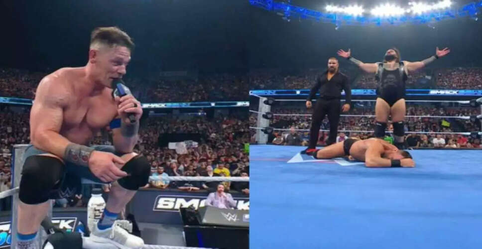 WWE SmackDown Highlights: Cena's Chaos, Punk's Downfall, and LA Knight's Struggles