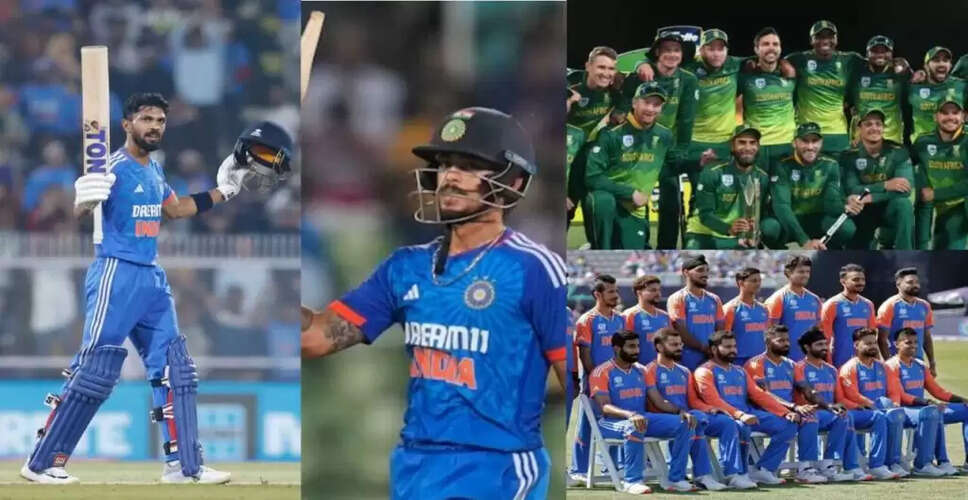 भारत और साउथ अफ्रीका के बीच ODI सीरीज का शेड्यूल और संभावित टीम